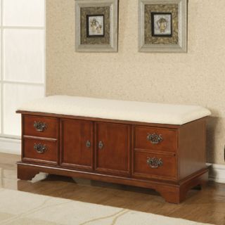 Cedar Hope Chest Storage Trunk Bench Traditional Queen Anne English