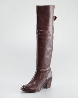 boot available in dark brown $ 192 00 frye lucinda slouch tall boot