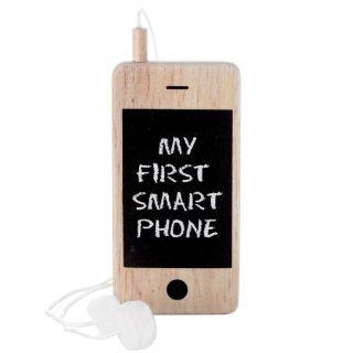 Iwoody My First Smartphone Wood Toy Cell Phone with
