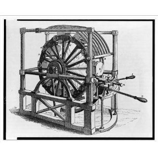 Historic Print (L) [Block making machine that produced