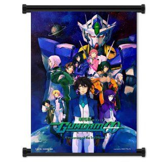 Mobile Suit Gundam 00 Anime Fabric Wall Scroll Poster (31
