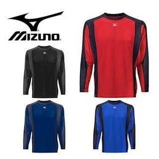 Mizuno Hitters Warm Up Jersey   Red / Black   S Sports
