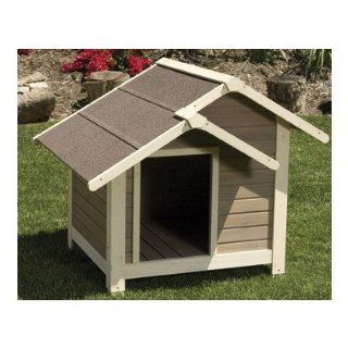  Dog House in Tan / White Size Small (37 x 35 x 31)