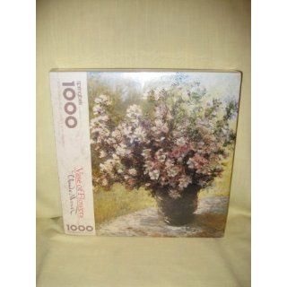 Springbok Vase Of Flowers by Claude Monet   1000 Piece
