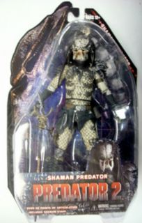 Predator 2 Shaman Predator Action Figure by NECA Mint in Package Great