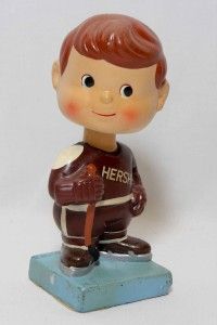 We have for auction a Vintage Hershey Bears Hockey Bobblehead!