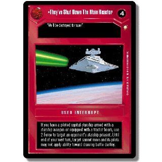 Star Wars CCG Special Edition Common Theyve Shut Down The