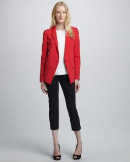419Q Tibi Single Button Jacket, Halter Style Camisole & Slim Fitting
