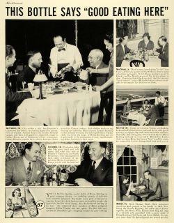 1940 Ad Cathay House Chinatown Heinz Tomato Ketchup Original