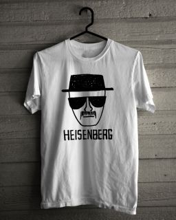 heisenberg t shirt breaking bad white tee