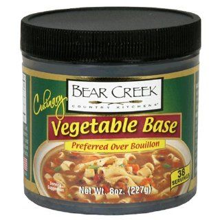 Bear Creek Country Kitchens Vegetable Soup Base, 8 Ounce Jars (Pack of