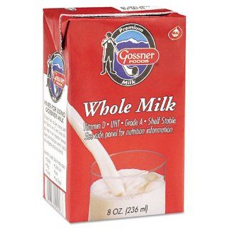 Gossner Foods   Whole Milk, 8 oz. Container, 3/Pack   Sold