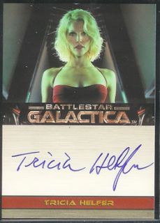 Battlestar Galactica Premiere Autograph Tricia Helfer