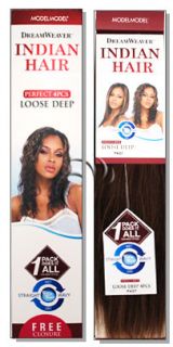 Model Model Indian Hair Perfect 4 Loose Deep Wet Wavy 100 Human Hair