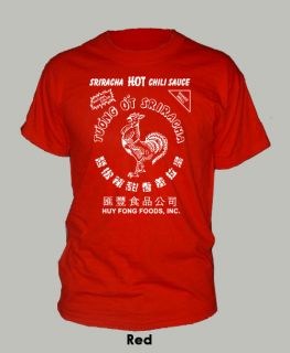 Sriracha Hot Sauce T Shirt Funny Pho Ramen Chili All Sizes Free