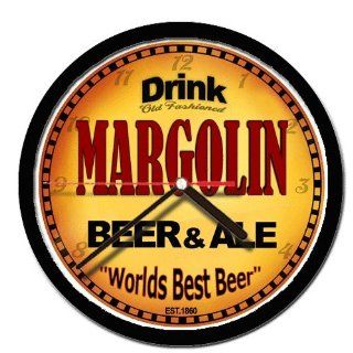 MARGOLIN beer and ale cerveza wall clock 