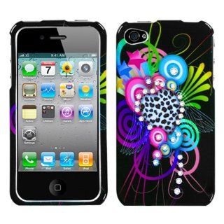 MYBAT Love Leopard Phone Protector Cover with Diamonds for