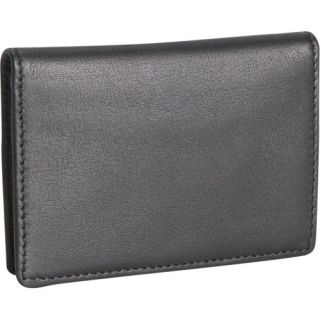 Royce Leather Deluxe Business Card Case   Black Clothing