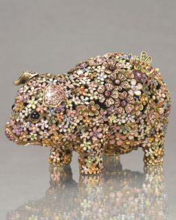 Jay Strongwater Susanna Pig Figurine   