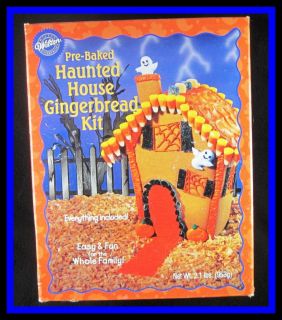 New Wilton Pre Baked Haunted House Gingerbread Kit