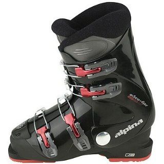 junior kids ski boots US 6 NEW mondo 24.5 black Alpina J4