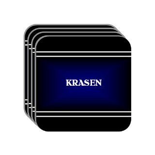 Personal Name Gift   KRASEN Set of 4 Mini Mousepad