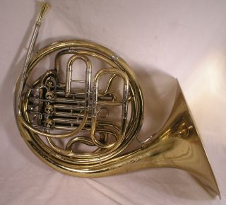 Vintage Holton Double French Horn in Original Case 1958