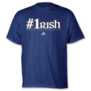 Mens adidas Notre Dame Fighting Irish Tee Shirt
