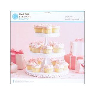 Martha Stewart Crafts Doily Lace Cupcake Stand Kitchen