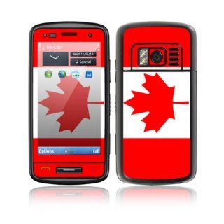 Nokia C6 01 Decal Skin   Canadian Flag 