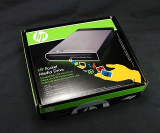 HP Pocket Media Drive 500GB USB 2 0 PD5000Z Brand New in Retail Box