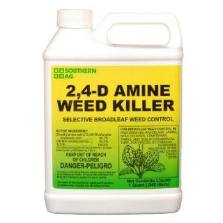 2,4 D Amine Weed Killer 32oz Quart Selective Broadleaf