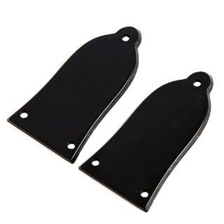 2pcs Truss Rod Covers Black for Epiphone Gibson