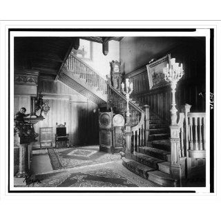 Historic Print (M) [Staircase in home of Senator