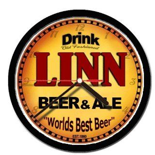 LINN beer and ale cerveza wall clock 