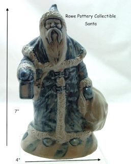  Rowe Pottery Annual Collectible Santa Retired