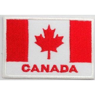 Canada Flag Backpack Clothing Jacket Shirt Embroidered Sew