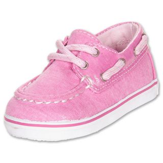 Girls Toddler Sperry Bluefish Crib Shoes Pink