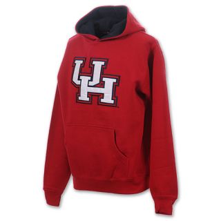 Houston Cougars Icon NCAA Youth Hoodie Red