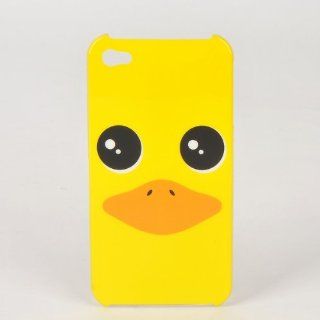 For iPhone 4 Yellow Duck Face Hard Cover Case Skin Cell