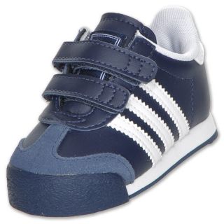 adidas Toddler Samoa Leather Casual Shoes Navy