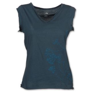 The North Face Sabino Womens Tee Obsidian/Blue