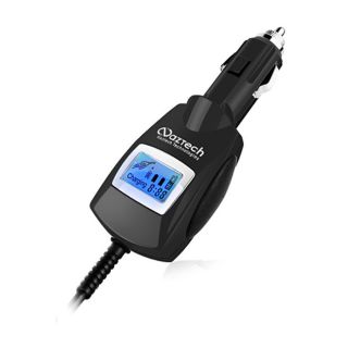 High Powered MicroUSB Car Charger with LCD Screen For Samsung Galaxy S