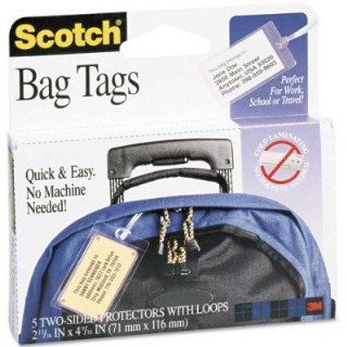 Self Sealing Glossy Laminating Pouches w/Loops for Luggage