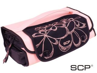 SCP Pink Blk Roll Bag Fits All Hair Straighteners Irons