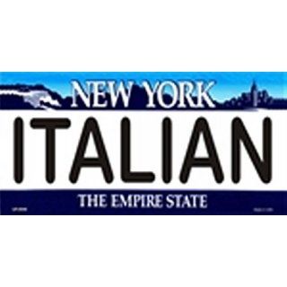 Italian Background License Plates   Blues Plate Tag Tags