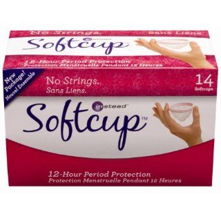 Instead Softcups 12 Hour Feminine Protection,14 Count