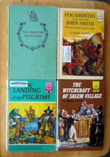 Lot of 4 Landmark American History Books Homeschooling