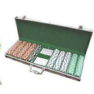 Las Vegas High Roller Casino 500 Poker Chip Set Sports