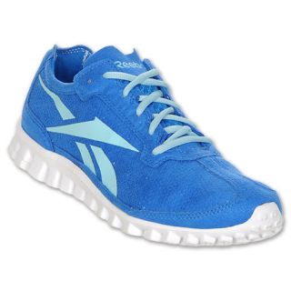 Reebok Realflex Suede Womens Running Shoes Blue